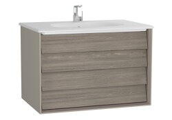 VitrA Frame 80 cm Çift Çekmeceli Lavabo Alt Dolabı - VİTRA