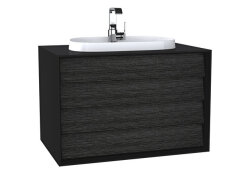 VitrA Frame 80 cm Çift Çekmeceli Lavabo Alt Dolabı - VİTRA