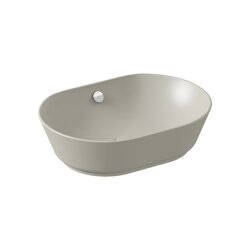VitrA Geo Oval Çanak Lavabo Mat Bej, 55 cm - VİTRA