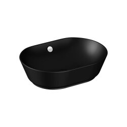 VitrA Geo Oval Çanak Lavabo Mat Siyah, 55 cm - VİTRA