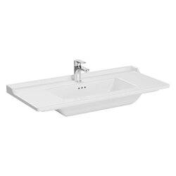 VitrA Integra Klasik Etajerli Lavabo Parlak Beyaz, 100 cm - VİTRA