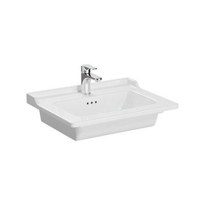 VitrA Integra Klasik Etajerli Lavabo Parlak Beyaz, 60 cm - 1