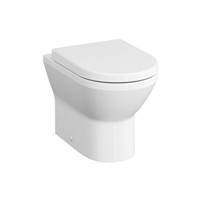 VitrA Integra Round Rim-ex DTD Yerden Tek Klozet Beyaz, 54 cm - 1