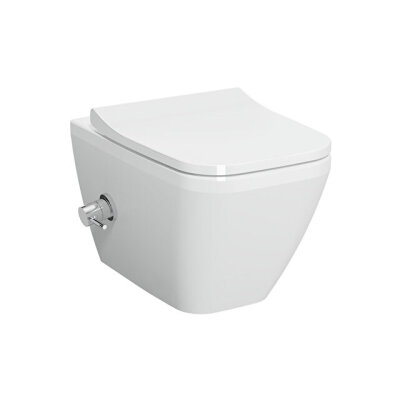 VitrA Integra Square Rim-ex Termostatik Entegre Asma Klozet, 54 cm - 1