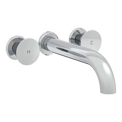 VitrA Liquid Ankastre Lavabo Bataryası Uzun, Krom - 1