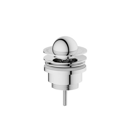 VitrA Liquid Lavabo Yuvarlak Süzgeci (Sabit) Krom  - 1
