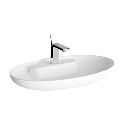 VitrA Memoria Mat Beyaz Oval Lavabo 75 cm - VİTRA