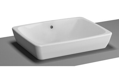 VitrA Metropole 50 cm Beyaz Tezgah Üstü Lavabo - 1