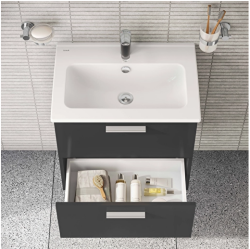 VitrA Mia Set 60 cm Çekmeceli Banyo Dolabı - 4