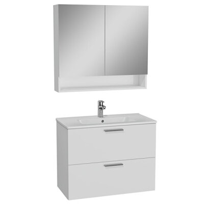 VitrA Mia Set 80 cm Çekmeceli Banyo Dolabı - 1