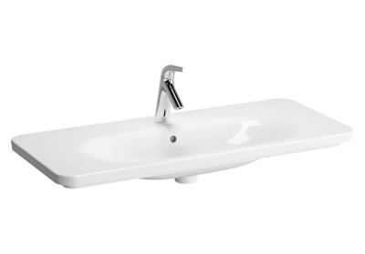 Vitra Nest Trendy 100 cm Ledli Tezgah Lavabo - 1