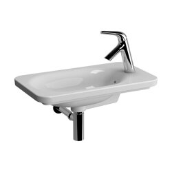VitrA Nest Trendy 60 cm Sol Armatü Delikli Dar Lavabo - VİTRA