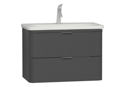 VitrA Nest Trendy 80 cm Çift Çekmeceli Lavabo Alt Dolabı - 1