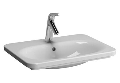 VitrA Nest Trendy Parlak Beyaz 60 cm Tezgah Lavabo - 1