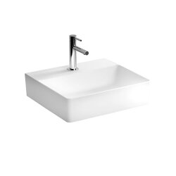 VitrA Nuo Dikdörtgen Beyaz Lavabo, 50 cm - VİTRA