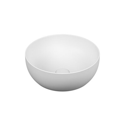 VitrA Outline 40 cm Mat Beyaz Yuvarlak Lavabo - 1