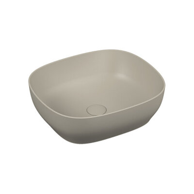 VitrA Outline 48 cm Mat Bej Kare Lavabo - 1
