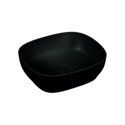 VitrA Outline 48 cm Mat Siyah Kare Lavabo - VİTRA