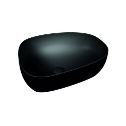 VitrA Outline 56 cm Mat Siyah Asimetrik Lavabo - VİTRA
