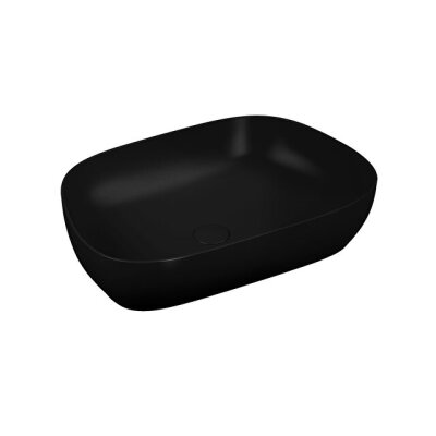 VitrA Outline 63 cm Mat Siyah Tv Lavabo - 1