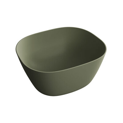 VitrA Plural 45 cm Mat Yosun Yeşil Çanak Lavabo - 1