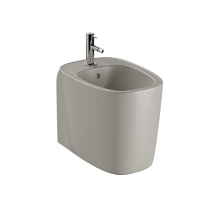 VitrA Plural Mat Bej Duvara Sıfır Yerden Bide - 1