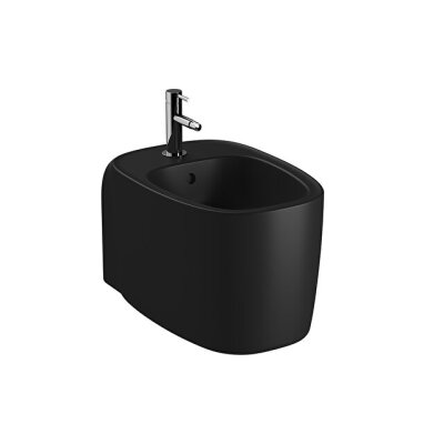 VitrA Plural Mat Siyah Asma Bide - 1