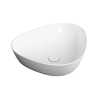 VitrA Plural Parlak Beyaz 47 cm Üçgen Çanak Lavabo - 1