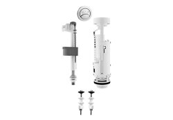 VitrA Plus Çift Kademeli Alttan Su Girişli Rezervuarlar İçin İç Takım 2.5/4 L - VİTRA