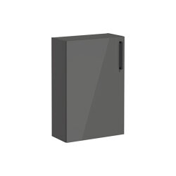 VitrA Root 55 cm Dar Parlak Antrasit Sol Alt Ünite - VİTRA