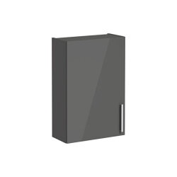 VitrA Root 55 cm Dar Parlak Antrasit Sol Üst Ünite - VİTRA