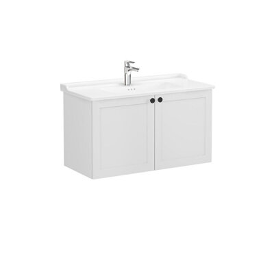 VitrA Root Classic Lavabo Dolabı, 100 cm, Mat Açık Gri - 1