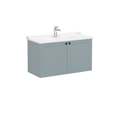 VitrA Root Classic Lavabo Dolabı, 100 cm, Mat Fiyord Yeşili - 1