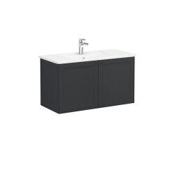 VitrA Root Classic Lavabo Dolabı, 100 cm, Mat Grafit - VİTRA