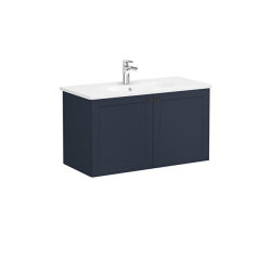 VitrA Root Classic Lavabo Dolabı, 100 cm, Mat Lacivert - VİTRA