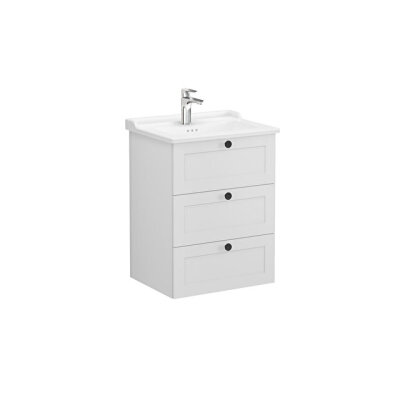 VitrA Root Classic, Lavabo Dolabı, 60 cm, 3 Çekmeceli - 1