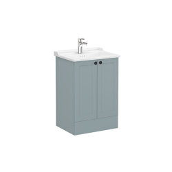 VitrA Root Classic, Lavabo Dolabı, 60 cm, Kapaklı/Yerden - VİTRA