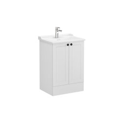 VitrA Root Classic, Lavabo Dolabı, 60 cm, Kapaklı/Yerden - VİTRA