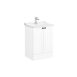 VitrA Root Classic, Lavabo Dolabı, 60 cm, Kapaklı/Yerden - VİTRA