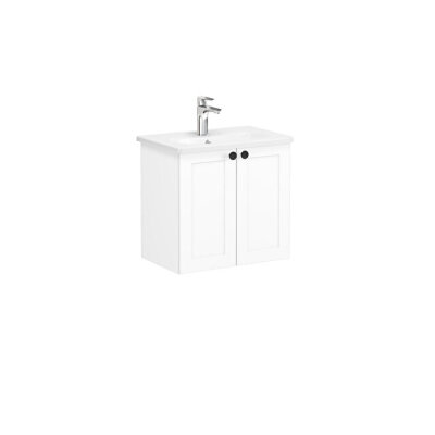 VitrA Root Classic Lavabo Dolabı, 60 cm, Mat Beyaz - 1