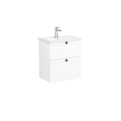 VitrA Root Classic Lavabo Dolabı, 60 cm, Mat Beyaz - 1