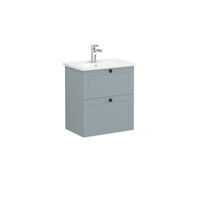VitrA Root Classic Lavabo Dolabı, 60 cm, Mat Fiyord Yeşili - 1