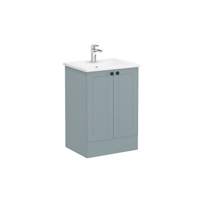 VitrA Root Classic Lavabo Dolabı, 60 cm Mat Fiyord Yeşili - 1