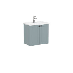 VitrA Root Classic Lavabo Dolabı, 60 cm, Mat Fiyord Yeşili - VİTRA