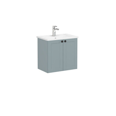 VitrA Root Classic Lavabo Dolabı, 60 cm, Mat Fiyord Yeşili - 1