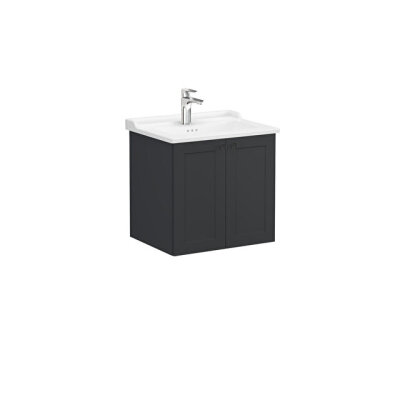 VitrA Root Classic Lavabo Dolabı, 60 cm, Mat Grafit - 1