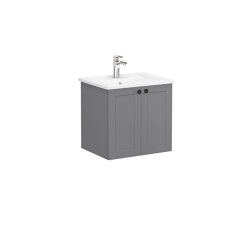 VitrA Root Classic Lavabo Dolabı, 60 cm, Mat Gri - VİTRA