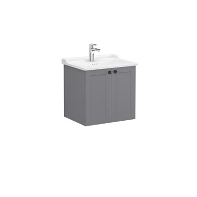 VitrA Root Classic Lavabo Dolabı, 60 cm, Mat Gri - 1
