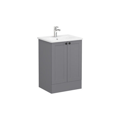 VitrA Root Classic Lavabo Dolabı, 60 cm Mat Gri - 1