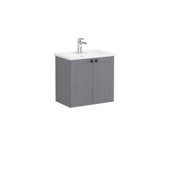 VitrA Root Classic Lavabo Dolabı, 60 cm, Mat Gri - VİTRA